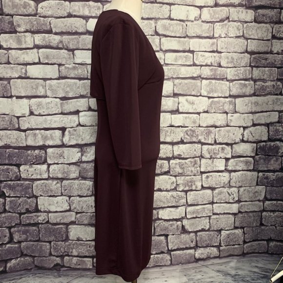 My Michelle NWT Juniors Plum Dress & Shrug Size M - Picture 10 of 11